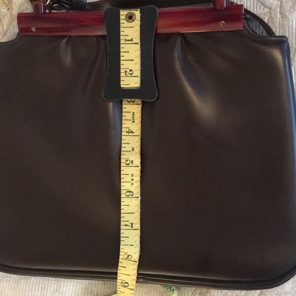 Garay Vintage Faux Leather purse. - Picture 7 of 8